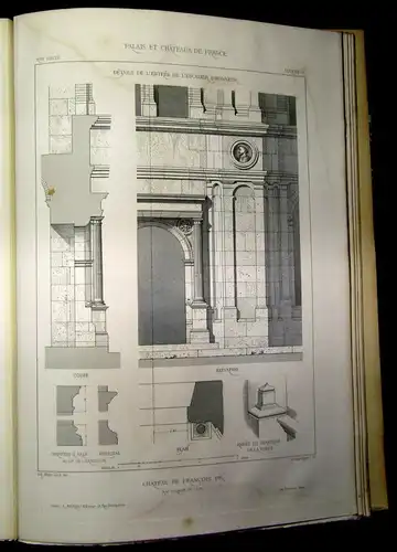 Sauvageot Palais Chateaux Hotels et Maisons de France 2Bd. apart 1867 js