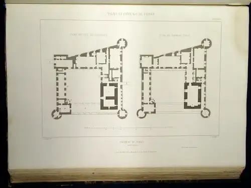 Sauvageot Palais Chateaux Hotels et Maisons de France 2Bd. apart 1867 js