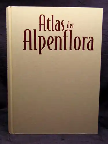 Leonhartsberger Atlas der Alpenflora 2003 Botanik Natur Pflanzen Biologie mb