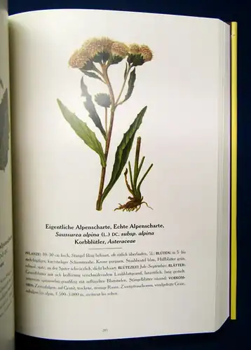 Leonhartsberger Atlas der Alpenflora 2003 Botanik Natur Pflanzen Biologie mb