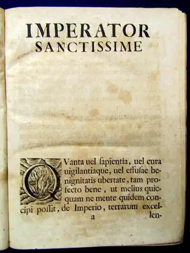 Berger,Joh. De naturali pulchritudine orationis. Philosophie 1720 js