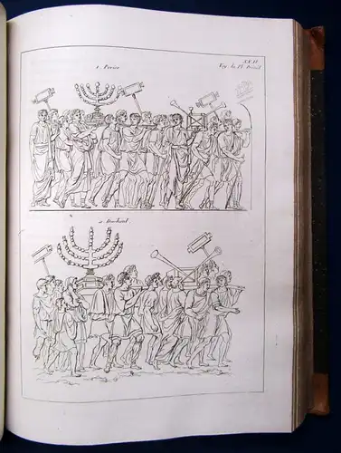 Malliot Recherches sur Les costumes.Les Moeurs Les Usages 3 Bde. 1809 js