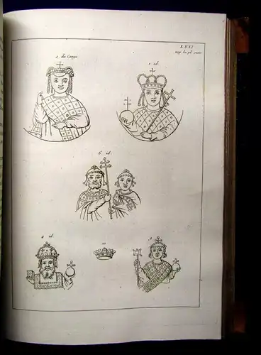 Malliot Recherches sur Les costumes.Les Moeurs Les Usages 3 Bde. 1809 js