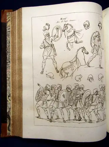 Malliot Recherches sur Les costumes.Les Moeurs Les Usages 3 Bde. 1809 js