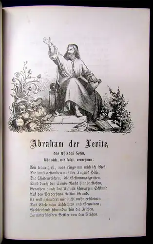 Meisel Prinz und Derwisch oder die Makamen Ibu-Chisdais 1860 sehr selten js