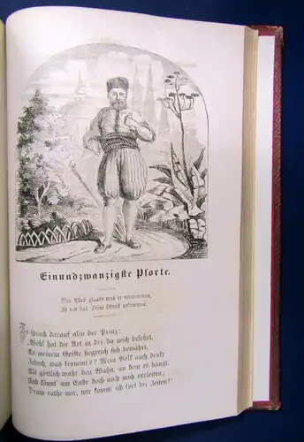 Meisel Prinz und Derwisch oder die Makamen Ibu-Chisdais 1860 sehr selten js