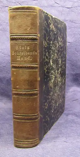 Stolz, Alban Gesammelte Werke Schreibende Hand Auf Hand und Sand 1879 js