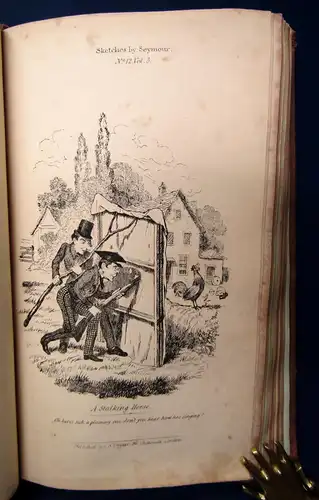Sketches by Seymour EA 5.Vol mit je 36 Tafeln gesamt 180 Tafeln um 1835 js