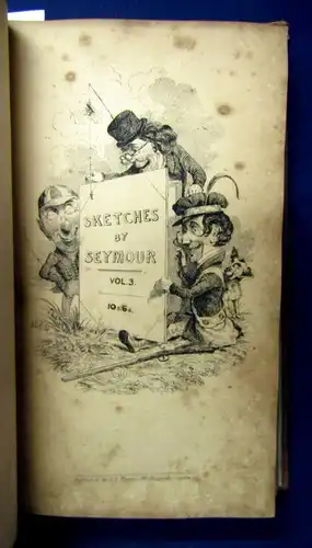 Sketches by Seymour EA 5.Vol mit je 36 Tafeln gesamt 180 Tafeln um 1835 js