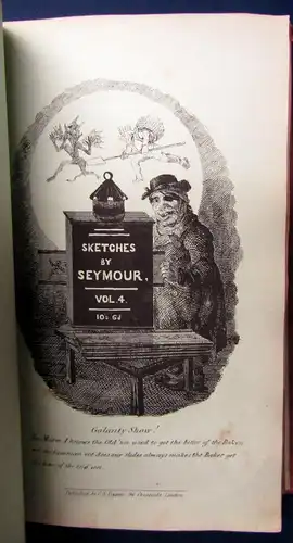 Sketches by Seymour EA 5.Vol mit je 36 Tafeln gesamt 180 Tafeln um 1835 js