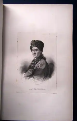 Rousseau Les Confessions 1846 Vignettes par Baron,Johannot... Geständnisse js