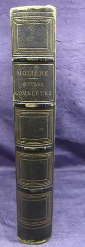 Oeuvres Completes De Moliere Nouvelle Edition 1874 gestochenes Portrait js