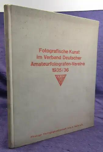 Fotografische Kunst im Verband Deutscher Amateurfotografen - Vereine 1935/36 sf