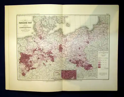 Meitzen Der Boden und die landwirtschaftlichen Verhältnisse ua. 1906 Landeskunde