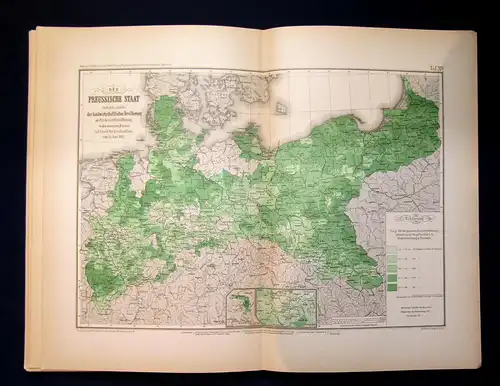 Meitzen Der Boden und die landwirtschaftlichen Verhältnisse ua. 1906 Landeskunde