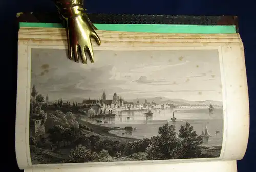 Lange Appell Der Rhein u die Rheinlande in malerischen Or.-Ansichten 2 Bde 1852