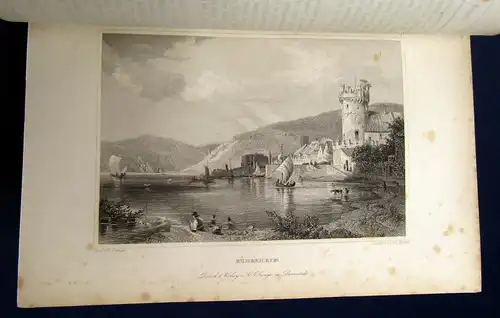 Lange Appell Der Rhein u die Rheinlande in malerischen Or.-Ansichten 2 Bde 1852