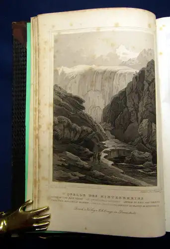 Lange Appell Der Rhein u die Rheinlande in malerischen Or.-Ansichten 2 Bde 1852