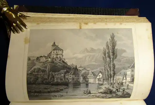 Lange Appell Der Rhein u die Rheinlande in malerischen Or.-Ansichten 2 Bde 1852