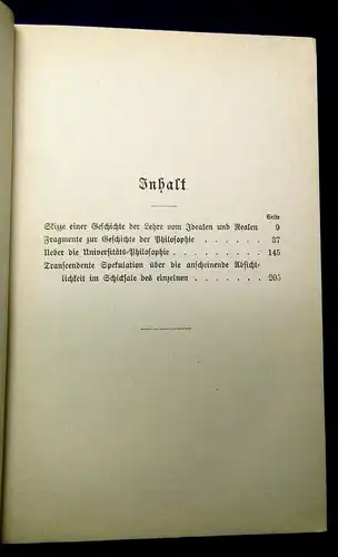 Schopenhauer Cottasche Handbibliothek Parerga und Paralipomen 1850 1.Teil js