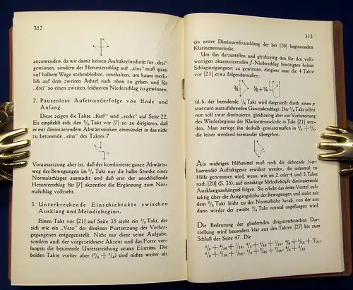 Scherchen Lehrbuch des Dirigierens Mit zahlr. Notenbeispielen 1929 js