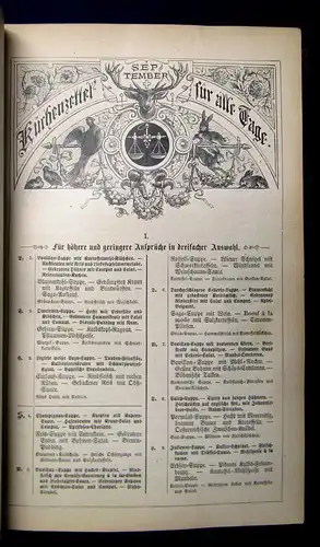 Universal- Lexikon der Kochkunst Band 1 und 2 A-K, L-Z Wissen 1890 js