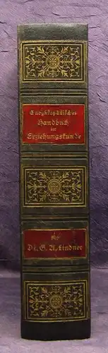 Lindner Encyclopädisches Handbuch der Erziehungskudnde 1884 Pädagogik  js