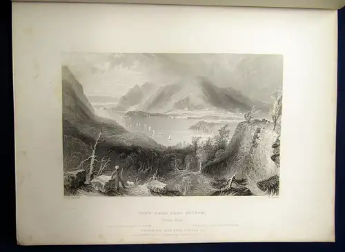 Willis Horn America in Bildern Nach der Natur gez.von Bartlett 2 Bde o.J. (1845)