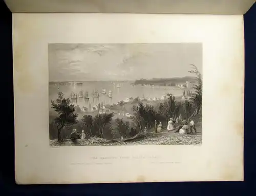 Willis Horn America in Bildern Nach der Natur gez.von Bartlett 2 Bde o.J. (1845)