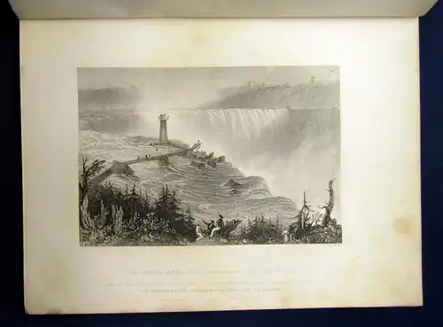 Willis Horn America in Bildern Nach der Natur gez.von Bartlett 2 Bde o.J. (1845)