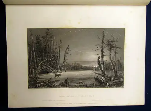 Willis Horn America in Bildern Nach der Natur gez.von Bartlett 2 Bde o.J. (1845)