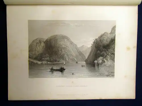 Willis Horn America in Bildern Nach der Natur gez.von Bartlett 2 Bde o.J. (1845)