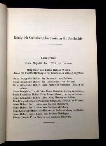 Bemmann Bibliographie der sächsischen Geschichte Reprint 1970 3 in 5 Bde mb