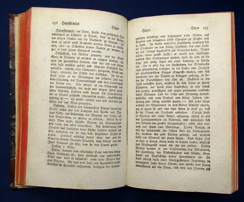 Historisch-poetisches Handwörterbuch für Freunde der Lectüre 1806 js