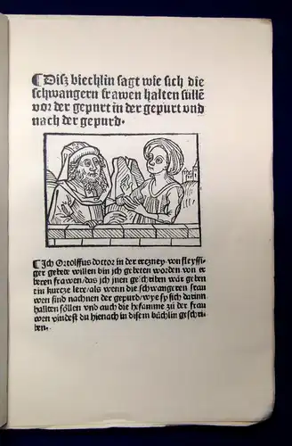 Eucharius Rösslins "Rosengarten" 1513 Begleit- Text v. Gustav Klein 1910 js