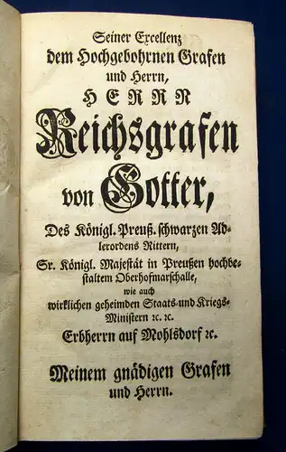 Neukirch  Auserlesene Gedichte a verschiedenen poetischen Schriften 1744 Selten