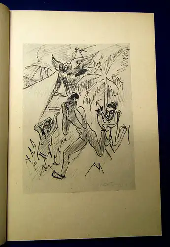 Pechstein  Ausstellung im graphischen Kabinett 1947 Kunst Kultur Malerei mb