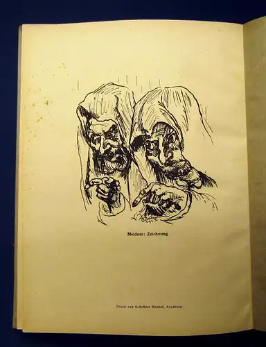 Fechter  Der Expressionismus 1919 mit 50 Abbildungen Geschichte Gesellschaft mb