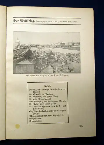 Malkowsky  Deutsche Siege an der Donau o.J. um 1917 Geschichte Gesellschaft mb