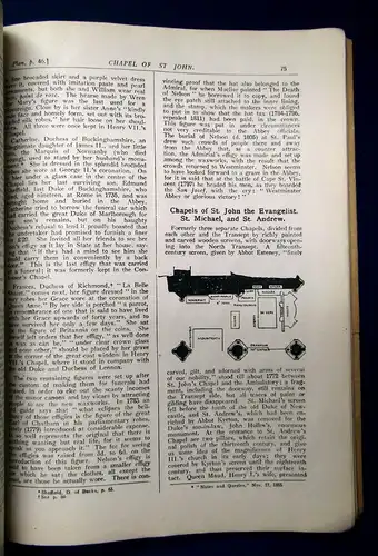 Bradley Westminster Abbey Guide 1913 Twentieth Edition Architektur Pläne  js