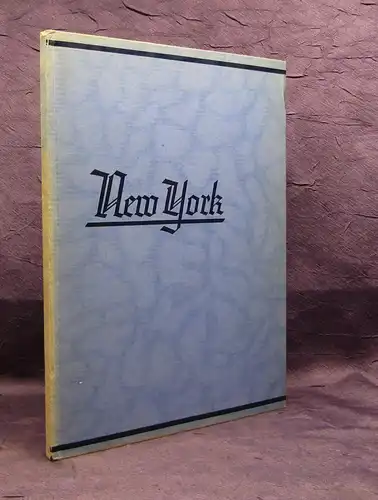 Leitich New York 69 Abbildungen 1932 Ortskunde Metropole Geografie js
