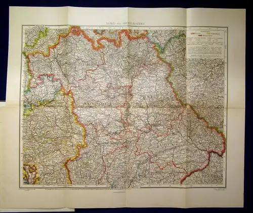 Greim Frankenland 81 Abbildungen 1932 Erdkunde Monografie Geografie js