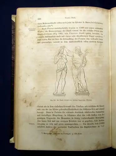 Lübke Geschichte der Plastik älteste Zeit bis auf Gegenwart 231 Holzschn.1863 js