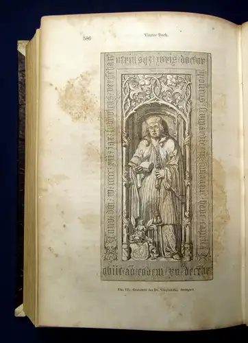 Lübke Geschichte der Plastik älteste Zeit bis auf Gegenwart 231 Holzschn.1863 js