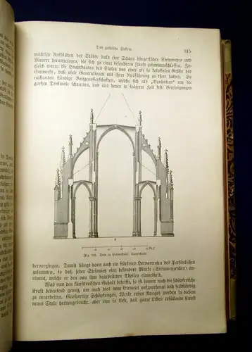 Lübke Geschichte der Deutschen Kunst 675 Abb. frühe Zeiten bis Gegenwart 1890 js