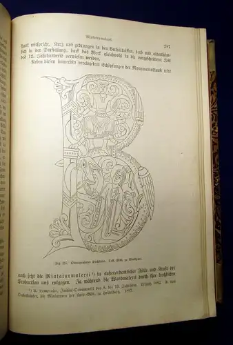 Lübke Geschichte der Deutschen Kunst 675 Abb. frühe Zeiten bis Gegenwart 1890 js