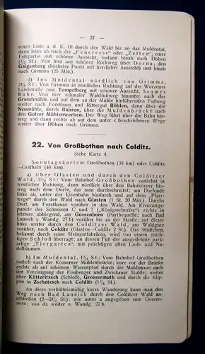 Gaeblers Führer durch Leipzig 1923 sowie die engere u. weitere Umgebung  js