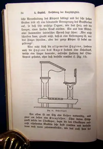 Sicherer Hygiene des Auges im gesunden und kranken Zustande um 1900 15 Illu. js