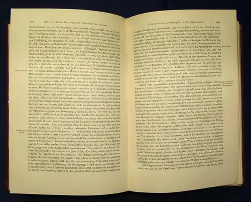 Wundt Allgemeine Geschichte der Philosophie 1913 Teil I Abt. V js