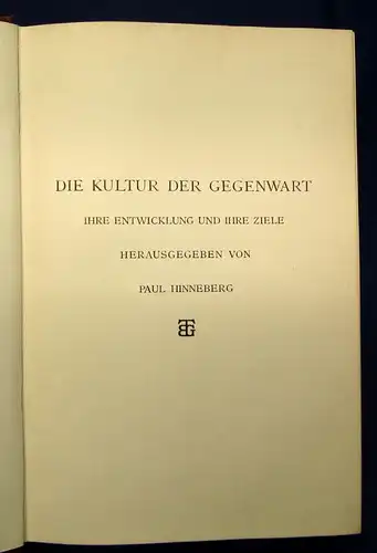 Riehl, Wundt Systematische Philosophie 1913 Teil I Abt. VI js